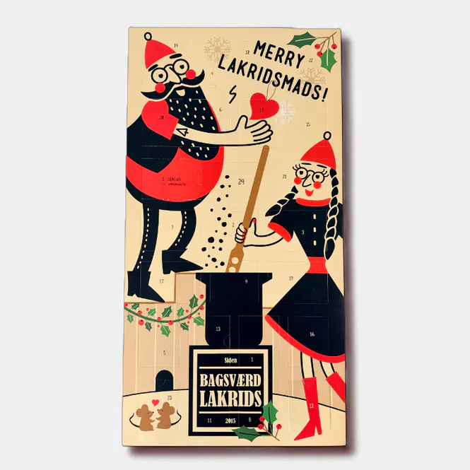 Huvudbild Bagsvaerd Lakrids – Lakritskalender Merry ...