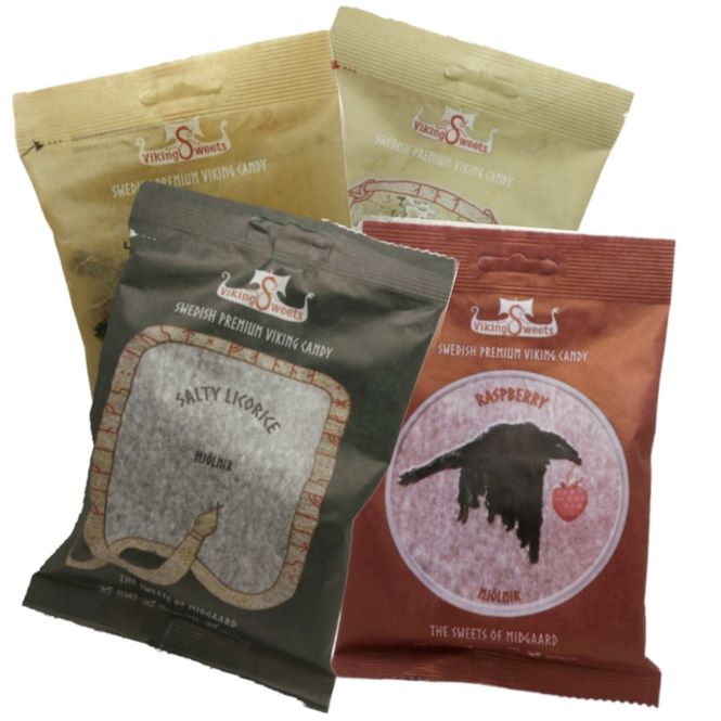 Huvudbild Salty Licorice & Juniper 120gr Viking Sweets